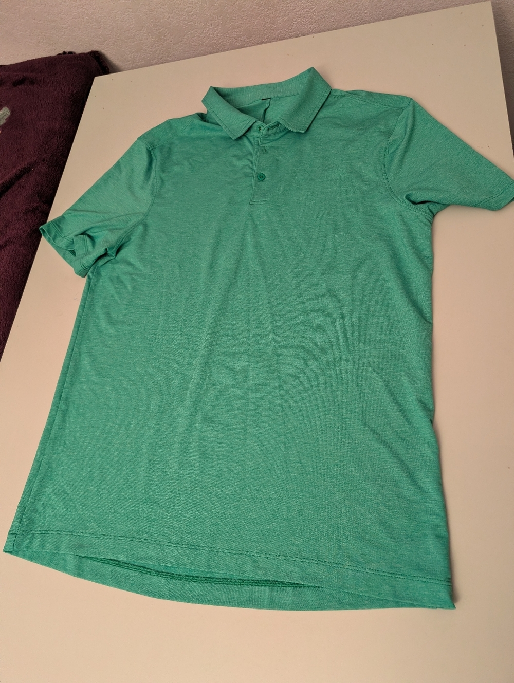 lululemon athletica Men's Polo Shirt - Teal Green